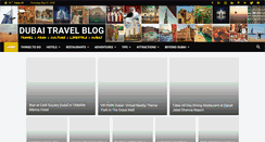 Desktop Screenshot of dubaitravelblog.com